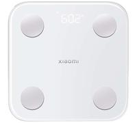 Xiaomi Mi Body Composite S400 Balance intelligente de graisse corporelle et musculaire, pèse-personne numérique avec Bluetooth 5.0, poids corporel blanc, compatible avec iOS et Android