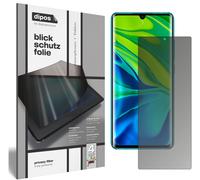 Xiaomi Mi Note 10 Pro Protection écran de Confidentialité Protecteur Anti-Espion
