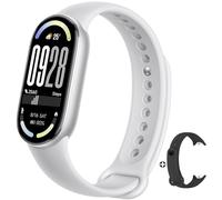 Xiaomi Mi Smart Band 10 (2025) - Écran AMOLED 1,72", 21 Jours d'Autonomie, Recharge Rapide en 1 Heure, Analyse Sportive, Étanche 5ATM, Suivi Santé (Cardiaque, SPO₂, Sommeil) (Argenté)