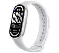 Xiaomi Mi Smart Band 10 (2025) - Écran AMOLED 1,72", 21 Jours d'Autonomie, Recharge Rapide en 1 Heure, Analyse Sportive, Étanche 5ATM, Suivi Santé (Cardiaque, SPO₂, Sommeil) (Argenté)
