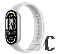 Xiaomi Mi Smart Band 10 -Écran AMOLED de 1,72 Pouce | 21 Jours d'Autonomie | Écran Tactile, traqueur Multisport, traqueur d'activité, Moniteur de fréquence Cardiaque | Connectivité Bluetooth (Argent)