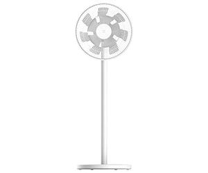 XIAOMI Mi Smart Standing Fan 2, Smart Fan, Moteur BLDC, App Control, Double Blades, Voice Control, Jusqu'à 100 Niveaux de Ventilation, Mode Silencieux, Blanc, Version Italienne