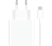 Xiaomi Mi Travel Charger Combo Set With Usb-A To Type-C Charging Cable 1m, 33w White Eu Bhr6039eu