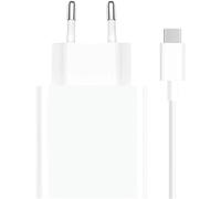 Xiaomi Mi Travel Charger Combo Set with USB-A to Type-C Charging Cable 1m, 33W White EU BHR6039EU