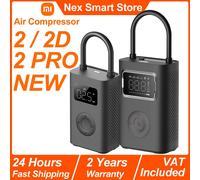 Xiaomi Mijia Compresseur d'air portable 2 / 2D / 2PRO, gonfleur numérique intelligent de détection de pression des pneus, pompe à air électrique portable Air Compressor 2 Pro -version 2024