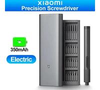Xiaomi Mijia Kit de tournevis de précision électrique 2 vitesses contrôle du couple 400 vis 1 type-c boîtier en aluminium magnétique Rechargeable MI-Tournevis électrique