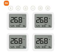 XIAOMI Mijia thermomètre Bluetooth intelligent 3 grand LCD hygromètre numérique électrique sans fil température et humidité 3 pour l'application Mijia 4 PCS
