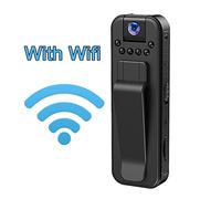 Xiaomi-Mini Caméra Corporelle Portable Wifi 1080P,Enregistreur Vidéo Numérique,Batterie de Police,Vision Nocturne Infrarouge,Caméscope Miniature -with Wifi camera