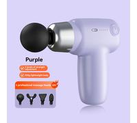 Xiaomi Mini Fascia Pistolet Relaxation Soulagement De La Douleur Musculaire Intelligent Type-C Rechargeable Silencieux Professionnel Masseur D'entraînement À Domicile - Type Purple