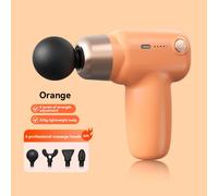 Xiaomi Mini Fascia Pistolet Relaxation Soulagement De La Douleur Musculaire Intelligent Type-C Rechargeable Silencieux Professionnel Masseur D'entraînement À Domicile - Type Orange