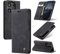 Xiaomi Note 13 Pro 4g Case, Premium Leather Flip Case Cover With Card Slot And Stand Function For Xiaomi Note 13 Pro 4g - Black