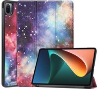 Coque portefeuille Xiaomi Pad 5, Xiaomi Pad 5 Pro imoshion Étui de tablette portefeuille imoshion Design Trifold Violet