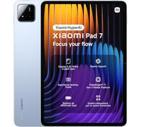 Xiaomi Pad 7 AI WiFi Version Global (Pas d'appels ni de SMS) 11,2 Pouces 3,2 K 144 Hz 8850 mAh Bluetooth 5.4 Quatre Haut-parleurs 13 MP Modèle 2410CRP4CG (Bleu, 256 Go + 8 Go)