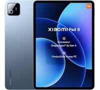 XIAOMI Pad 8, Tablette 11.2'',8+256Go, Android 16,Snapdragon 8s Gen 4, Batterie Longue autonomie 9200mAh, Écran 3.2K 144Hz, HyperAI, 45W, avec Chargeur(Bleu)