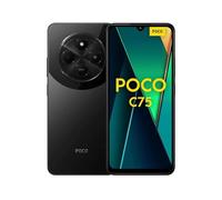 XIAOMI Poco C75 - Smartphone de 8 + 256 Go, écran de 6,88" 120 Hz HD+, Medialek Helio G81, Triple caméra 50 Mpx + 2 Mpx, 5 000 mAh, Noir