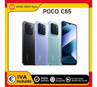 XIAOMI POCO C85 8+256 Go Smartphone | Écran 6,9" 120Hz, Design fin 8 mm, Processeur MediaTek Helio G81-Ultra Octa-Cœur, Double caméra IA 50MP, Batterie 6000 mAh, Garantie 2 ans, Vert Noir Neuf, noir