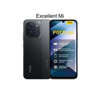 XIAOMI POCO C85 Smartphone 4G de 6GO RAM 128GO ROM - Noir -EU Version - vendu par Excellent Mi - Chargeur non inclus