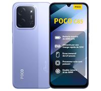XIAOMI POCO C85 Smartphone 6+128GB, 6.9" 120Hz 8mm Design Display, MediaTek Helio G81-Ultra Octa-Core, 50MP Dual AI Camera, 6000mAh, 2 Year Warranty, Purple, Charger Not Included