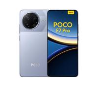 Xiaomi POCO F7 Pro - 5G smartphone - double SIM - RAM 12 Go / Mémoire interne 512 Go - écran OEL - 6.67" - 3200 x 1440 pixels (120 Hz) - 2x caméras arrière 50 MP, 8 MP - front camera 20 MP - bleu Bleu