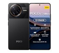 Xiaomi Poco F7 Ultra Téléphone 12 Go + 256 Go | Snapdragon 8 Elite haut de gamme | Chipset VisionBoost D7 | Charge HyperCharge 120 W fil + 50 W sans fil | Écran Flow AMOLED 2K 120 Hz (12 + 256 noir)