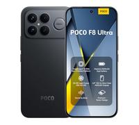 Xiaomi POCO F8 Ultra, Smartphone 16+512 Go, écran AMOLED 6,9" 120 Hz, Appareil Photo 50 MP Light Fusion 950 avec OIS, Son signé Bose, Batterie 6500 mAh, Noir, Garantie 2 Ans, Chargeur Non Inclus.