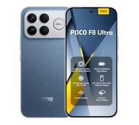 XIAOMI POCO F8 Ultra, Smartphone 16+512 Go, écran AMOLED 6,9" 120 Hz, Appareil Photo 50 MP Light Fusion 950 avec OIS, Son signé Bose, Batterie 6500 mAh, Bleu, Garantie 2 Ans, Chargeur Non Inclus.