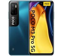 Xiaomi POCO M3 Pro 5G - 5G smartphone - double SIM - RAM 4 Go / Mémoire interne 64 Go - 6.5" - 2400 x 1080 pixels (90 Hz) - 3 x caméras arrière 48 MP, 2 MP, 2 MP - front camera 8 MP - bleu cool Bleu c