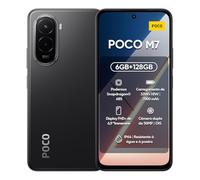 XIAOMI Poco M7 4G Smartphone 6 Go + 128 Go, batterie super grande 7 000 mAh, écran immersif FHD + de 6,9" 144 Hz, Snapdragon 685, microSD, noir