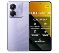 Xiaomi Poco M7 Pro 5G Téléphone Portable Android Smartphone 8 + 256 Go, violet, avec NFC, sans chargeur, batterie 5110 mAh, TurboCharge 45 W, écran AMOLED HD 120 Hz