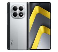 XIAOMI POCO M8 5G,Smartphone 8 Go + 512 Go,écran Low AMOLED 120 Hz de 6,77 Pouces, processeur Snapdragon 6 Gen 3, Double caméra IA 50 MP, Design 3D incurvé élégant de 7,35 mm, Argent, Chargeur Inclus