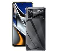 Coque pour Xiaomi Poco X4 PRO 5G Souple Transparente Bumper en Gel TPU avec bords renforcés