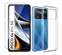 Xiaomi Poco X4 Pro 5G coque tpu transparente et vitre
