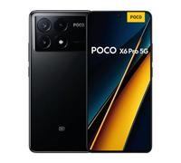 Xiaomi Poco X6 Pro 5G Smartphone 8 + 256 Go, 6,67" 120 Hz FHD+ écran AMOLED Flow, MediaTek Dimensity 8300-Ultra, 64MP AI Triple Camera, 5000mAh, NFC, Noir