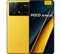 Xiaomi POCO X6 Pro 5G, Téléphone Mobile 12/512Go Jaune POCO, Carte SIM Non Incluse, Smartphone Android, Version FR