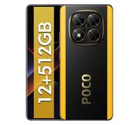 Xiaomi Poco X7 Smartphone 12+512 Go, Charge Turbo 45 W, écran incurvé CrystalRes 1.5K 120 Hz AMOLED, caméra Principale 50 MP avec OIS Anti-poussière, IP68, Grande Batterie 5110 mAh - Noir