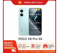 Xiaomi POCO X8 Pro 5G Smartphone, Processeur Dimensity 8500-Ultra, Écran AMOLED 6,59" 1.5K 120Hz Ultra Lumineux, Batterie 6500 mAh, NFC, 100% Authentic & Brand New vert