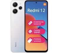 Xiaomi Redmi 12 17,2 cm (6.79") Double SIM hybride Android 13 4G USB Type-C 4 Go 128 Go 5000 mAh Argent