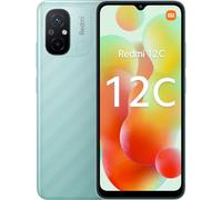 Xiaomi REDMI 12C 4/128GO Vert, Ecran de 6.71'', Smartphone Débloqué, Batterie mAh 5000, Mémoire ROM 128 GO,RAM 4 GO, Android 12, Processeur MediaTek Helio G85 Octocore Jusqu’à 2,0GHz