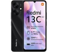 Xiaomi Redmi 13C 5G 17,1 cm (6.74") Double SIM Android 13 USB Type-C 4 Go 128 Go 5000 mAh Noir