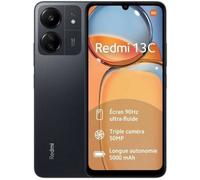 Xiaomi Redmi 13C 8GB RAM 256GB ROM [Version Globale] (Midnight Black), Triple caméra arrière de 50MP avec IA