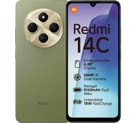 Xiaomi Redmi | 14C | Sage Green | 6.88 " | IPS LCD | 720 x 1640 pikseli | Mediatek | Helio G81 Ultra | Wewnętrzna pamięć RAM 4 GB | 128 GB | microSDXC | Dual SIM | 4G | Rozdzielczość głównego aparatu