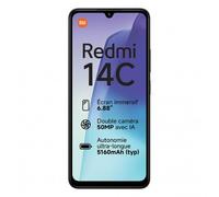 XIAOMI Redmi 14C Smartphone, 6 Go RAM, 128 Go de Stockage, Appareil Photo Quadruple, écran de 6,88 Pouces (Black, 6+128G)