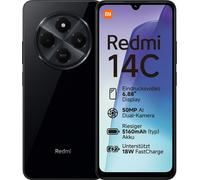 Xiaomi Redmi 14C Smartphone Double SIM Batterie 4G 5160mAh 256GB 8GB RAM Noir
