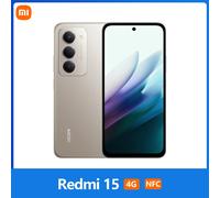 Xiaomi Redmi 15 4G,NFC,Snapdragon® 685,DotDisplay 6.9" FHD+,144 Hz,50 MP Caméra,Batterie 7000 mAh,IP64 Midnight Black