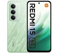 Xiaomi Redmi 15 5G - 5G smartphone - double SIM - RAM 4 Go / Mémoire interne 128 Go - microSD slot - 6.9" - 2340 x 1080 pixels (144 Hz) - 2x caméras arrière 50 MP - front camera 8 MP - ripple green Ve
