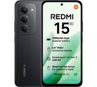 Xiaomi Smartphone Redmi 15 5G 4 Go RAM 128 Go 6,9" 144 Hz Noir Minuit