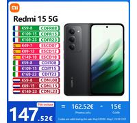 Smartphone - XIAOMI - Redmi 15 5G - 8 Go RAM - 256 Go - Écran FHD+ 6,9 pouces