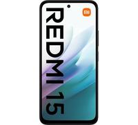 XIAOMI Redmi 15 - Smartphone Von 6 + 128GB, Schwarz Midnight, Bildschirm Von 6,9" 120Hz, procesador Snapdragon® 685, 50MP-Kamera, 7000mAh, Keine Ladegeräte enthalten