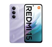 XIAOMI Redmi 15 - Smartphone Von 8 + 256GB, Violett, Bildschirm Von 6,9" 120Hz, procesador Snapdragon® 685, 50MP-Kamera, 7000mAh, Keine Ladegeräte enthalten