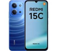 Xiaomi Redmi 15C - Smartphone da 4 + 128GB, Luz de LUN Azzurra, Schermo da 6.9" 120Hz, MediaTek Helio G81-Ultr, Fotocamera da 50MP, 6000mAh, Ne Comprend Pas la Batterie chargée